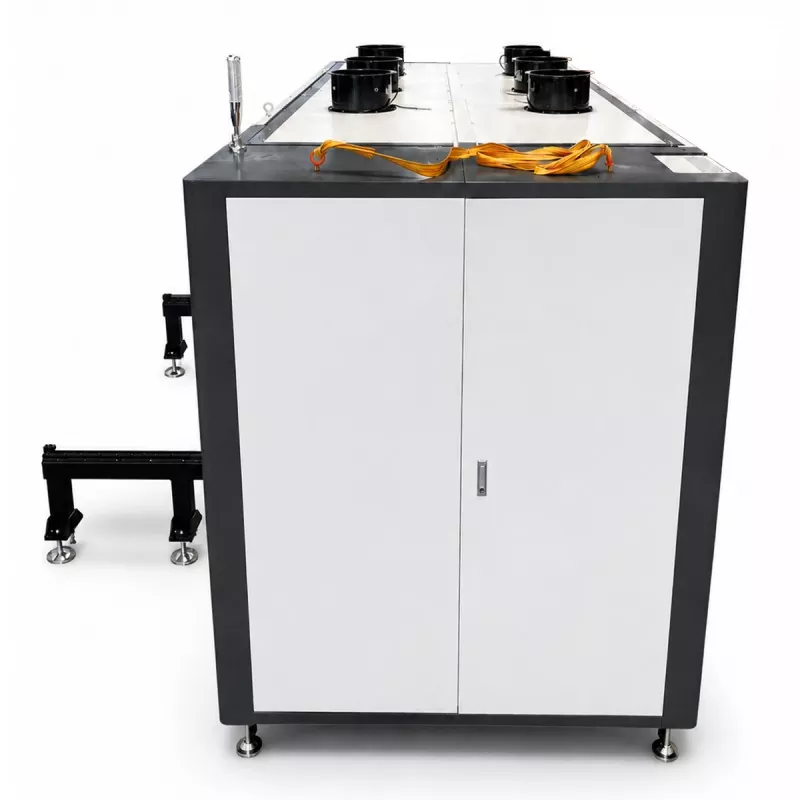 Mașină de tăiat cu laser cu fibră închisă orizontală mare