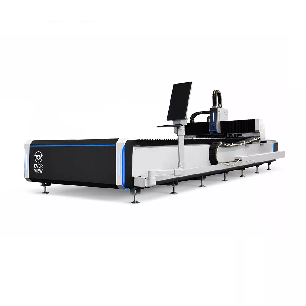 Mașină de tăiat cu laser cu fibre cu plată CNC